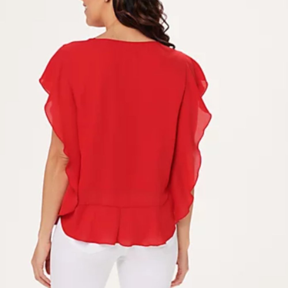 Laurie Felt Butterfly Sleeve Blouse 5837 - Picture 2 of 2